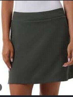 KATE & MALLORY Women's Gray Golf Skort Size Medium